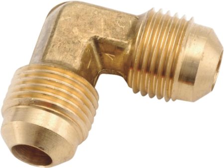 Anderson Metals 1 4 In. x 1 4 In. 2-Way Flare Brass Elbow Online Sale