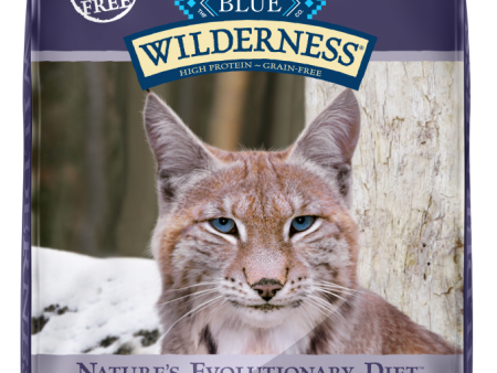 Blue Buffalo Wilderness Grain Free Chicken Recipe Dry Cat Food Hot on Sale