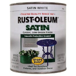 1 2-Pint White Satin Stops Rust Enamel Cheap