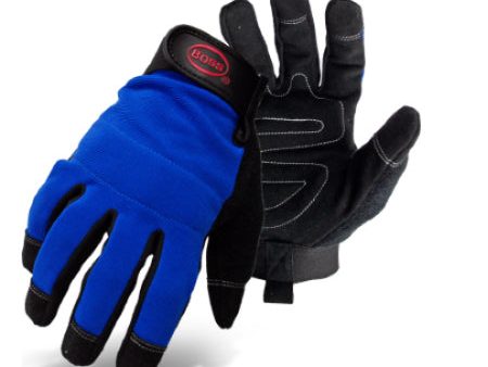 Boss® Blue Mechanic Glove Online Hot Sale