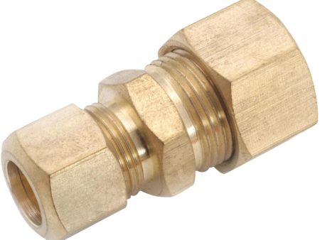 Anderson Metals 1 2 In. x 3 8 In. Brass Low Lead Compression Union Cheap