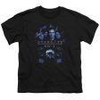 STARGATE SG1 : SG1 STARGATE COMMAND S\S YOUTH Cotton 18\1 BLACK LG on Sale