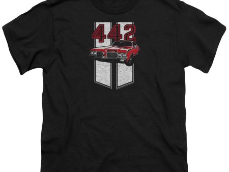 OLDSMOBILE : 442 S\S YOUTH Cotton 18\1 Black SM Online now