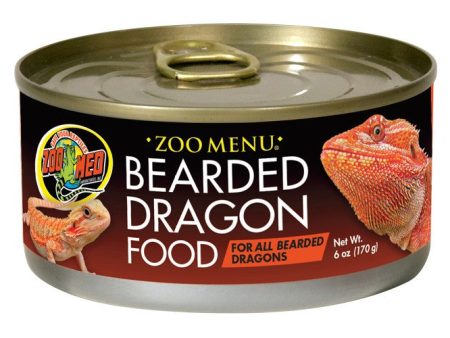 Zoo Med Zoo Menu® Bearded Dragon Wet Food (6 oz) Online Hot Sale