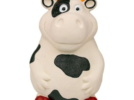 Territory Cow Latex Squeaker Dog Toy Fashion