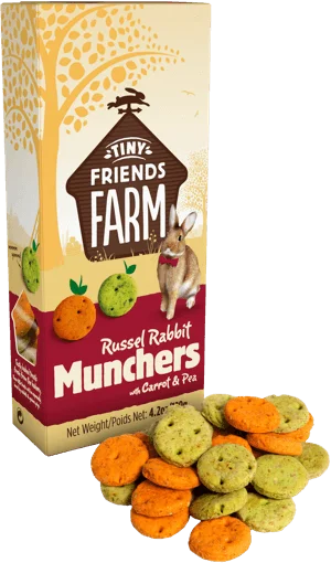 Supreme Petfoods Tiny Friends Russel Rabbit Munchers Treat Online