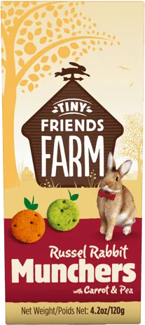 Supreme Petfoods Tiny Friends Russel Rabbit Munchers Treat Online