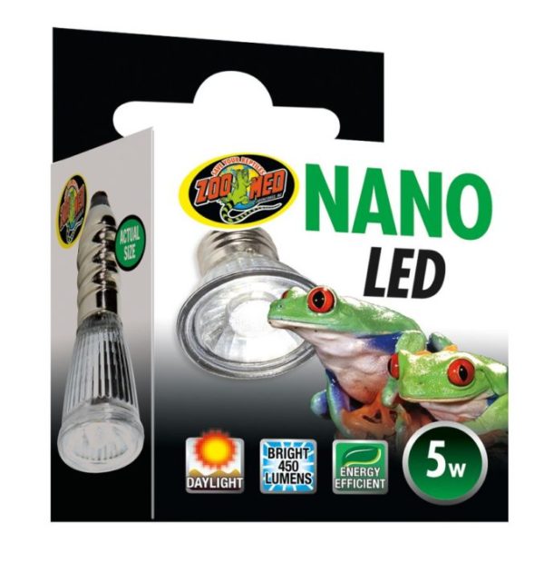 Zoo Med Laboratories Nano LED for Pet s Habitat 5 Watt (5 Watt) Supply